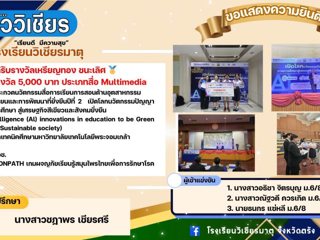 ขอแสดงความยินดี