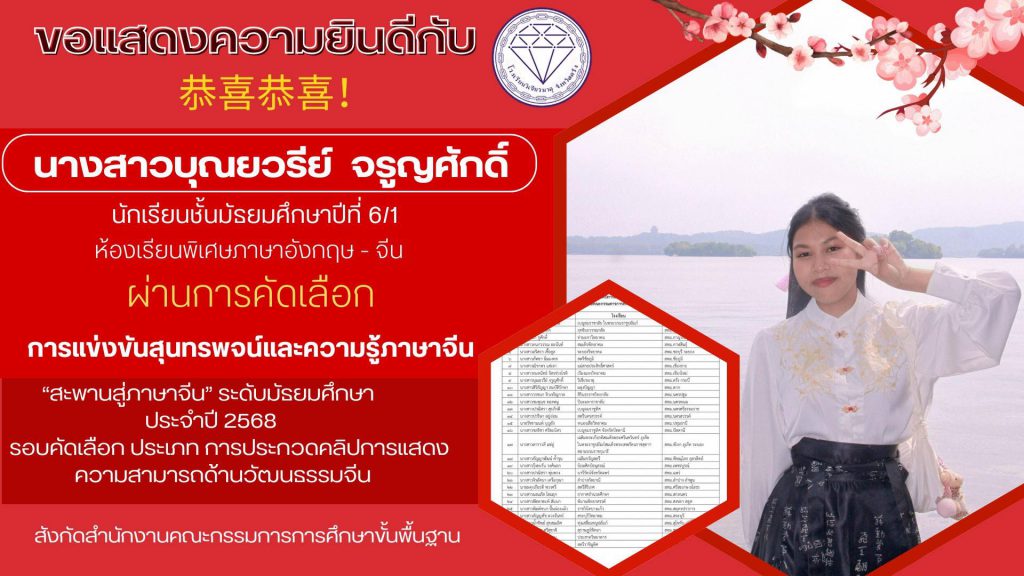 ขอแสดงความยินดี