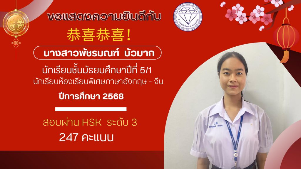 ขอแสดงความยินดี