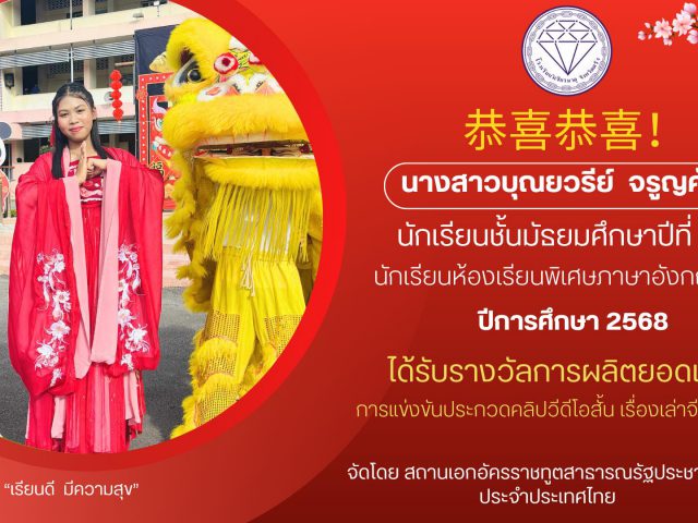 ขอแสดงความยินดี