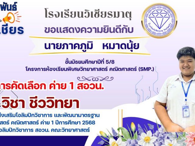 ขอแสดงความยินดี
