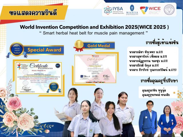 ขอแสดงความยินดี